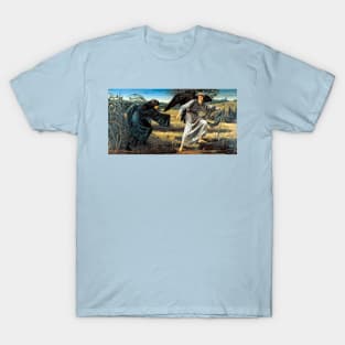 Love and the Pigrim - Edward Coley Burne-Jones T-Shirt